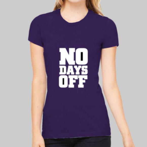 No Days Off T-shirt Great Gift Idea - Picture 1 of 3